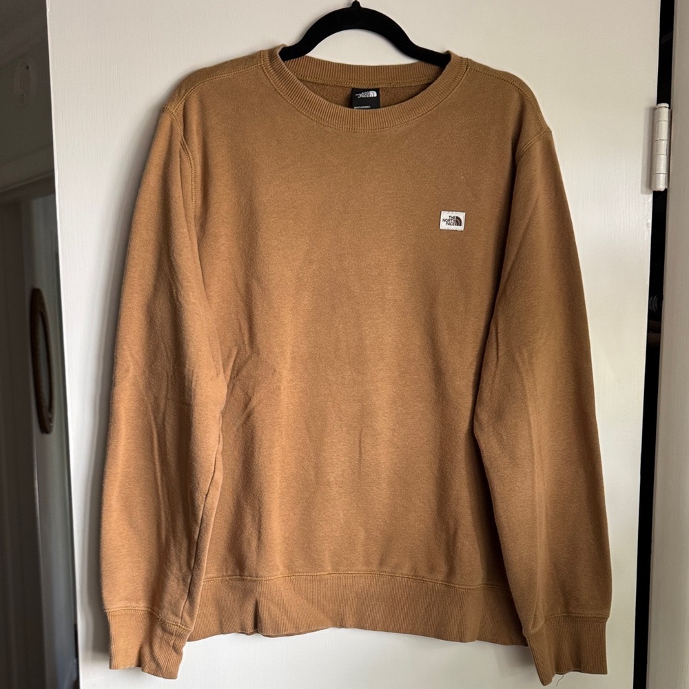 The North Face Men's Tan Crewneck Sweater